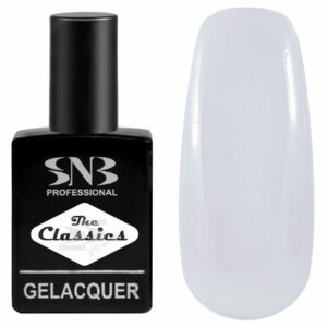 Smalto Gel Semipermanente SNB Classic Ultra Bianco Pastello 15 ml